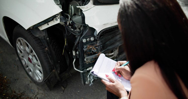 When does a car accident go to court