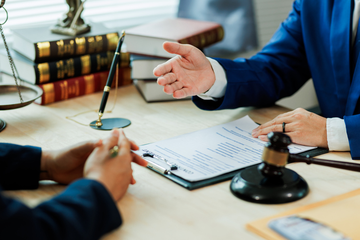 client meets with a lawyer to discuss a legal case - Is personal injury civil or criminal?